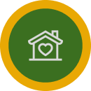 circle icon home