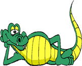 alligator cartoon