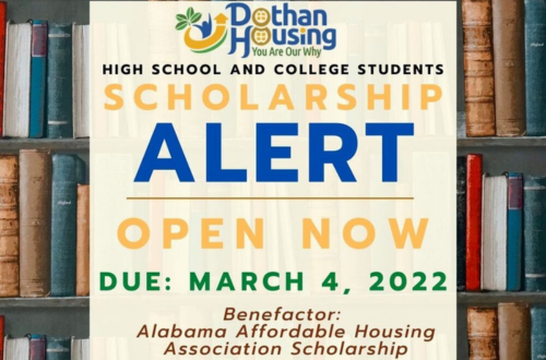 Scholarship Alert: Alabama Affordable Housing Association Scholarship