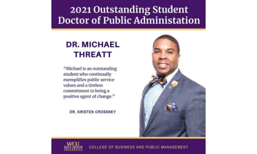 Dothan Housing's COO, Dr. Michael C. Threatt receives Outstanding Achievement