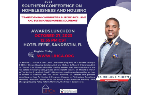 Dr. Michael C. Threatt Selected as the Conference Keynote Speaker