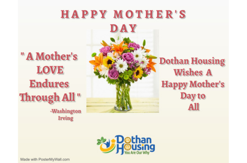 Dothan Housing Wishes A Happy Mothers Day to All