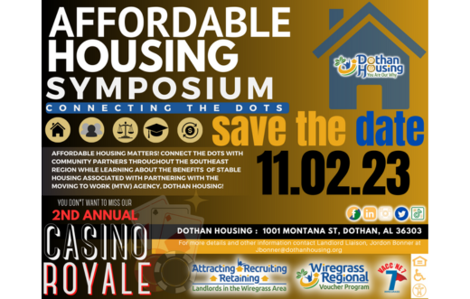 The Affordable Housing Symposium and Casino Royale