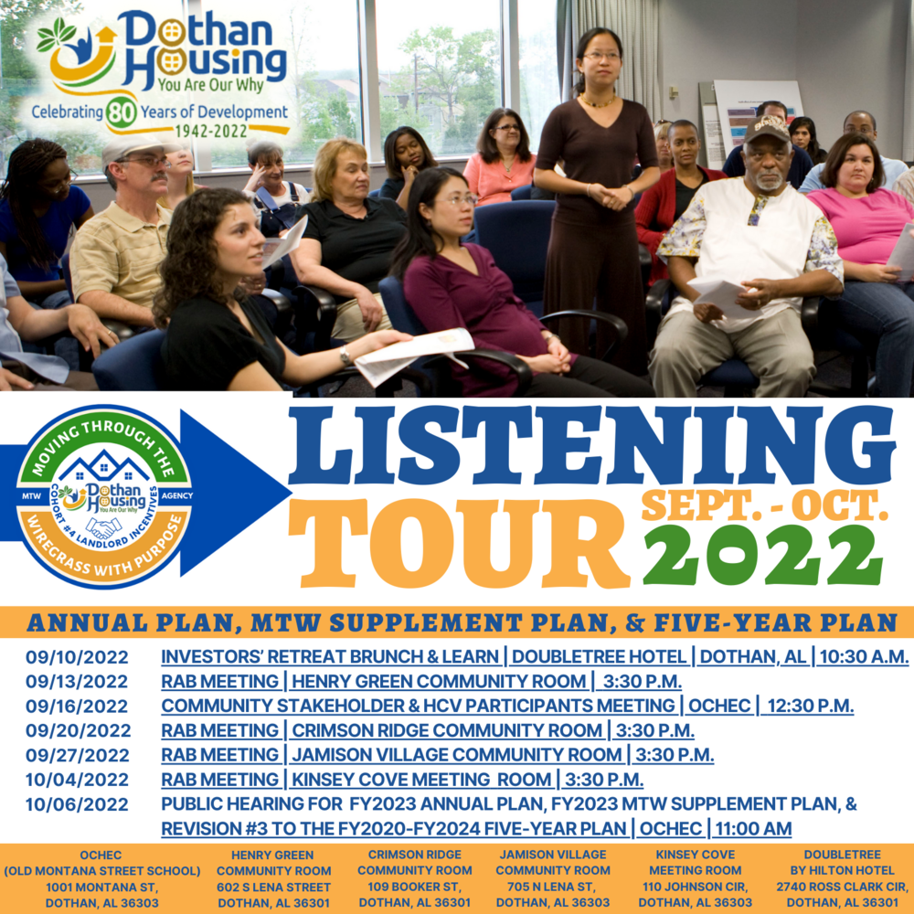 Listening Tour 2022