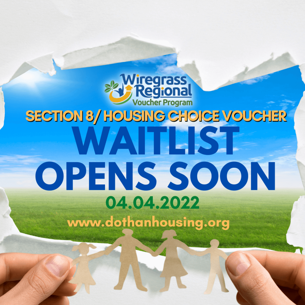 HCV (Section 8) Waitlist Opens Soon