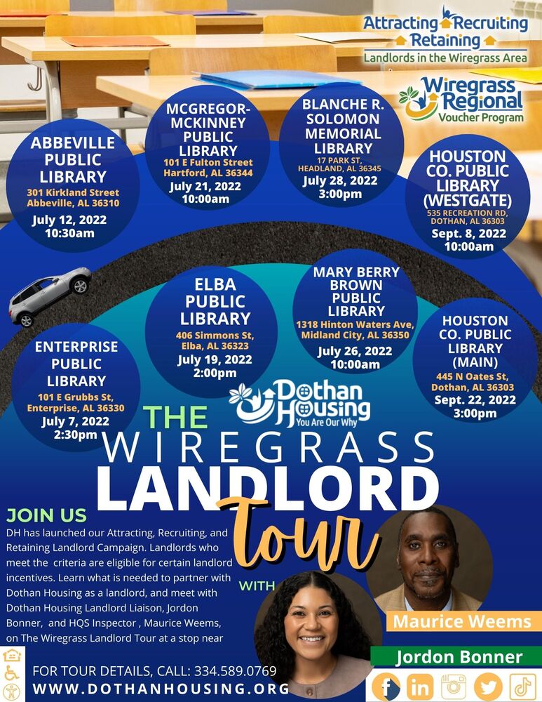 The Wiregrass Landlord Tour