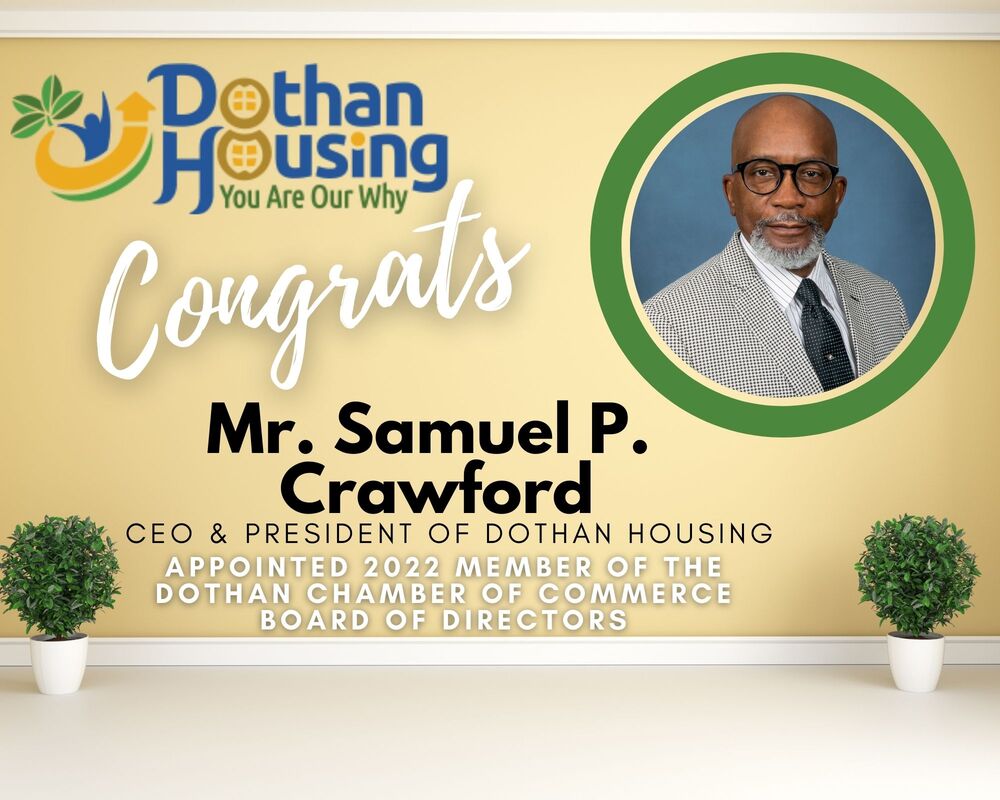 Mr. Samuel P. Crawford is Appointed to the Chamber of Commerce Board of Directors