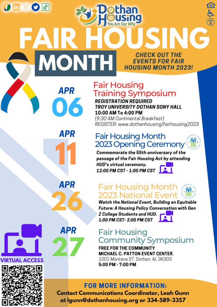 April is National Fair Housing Month